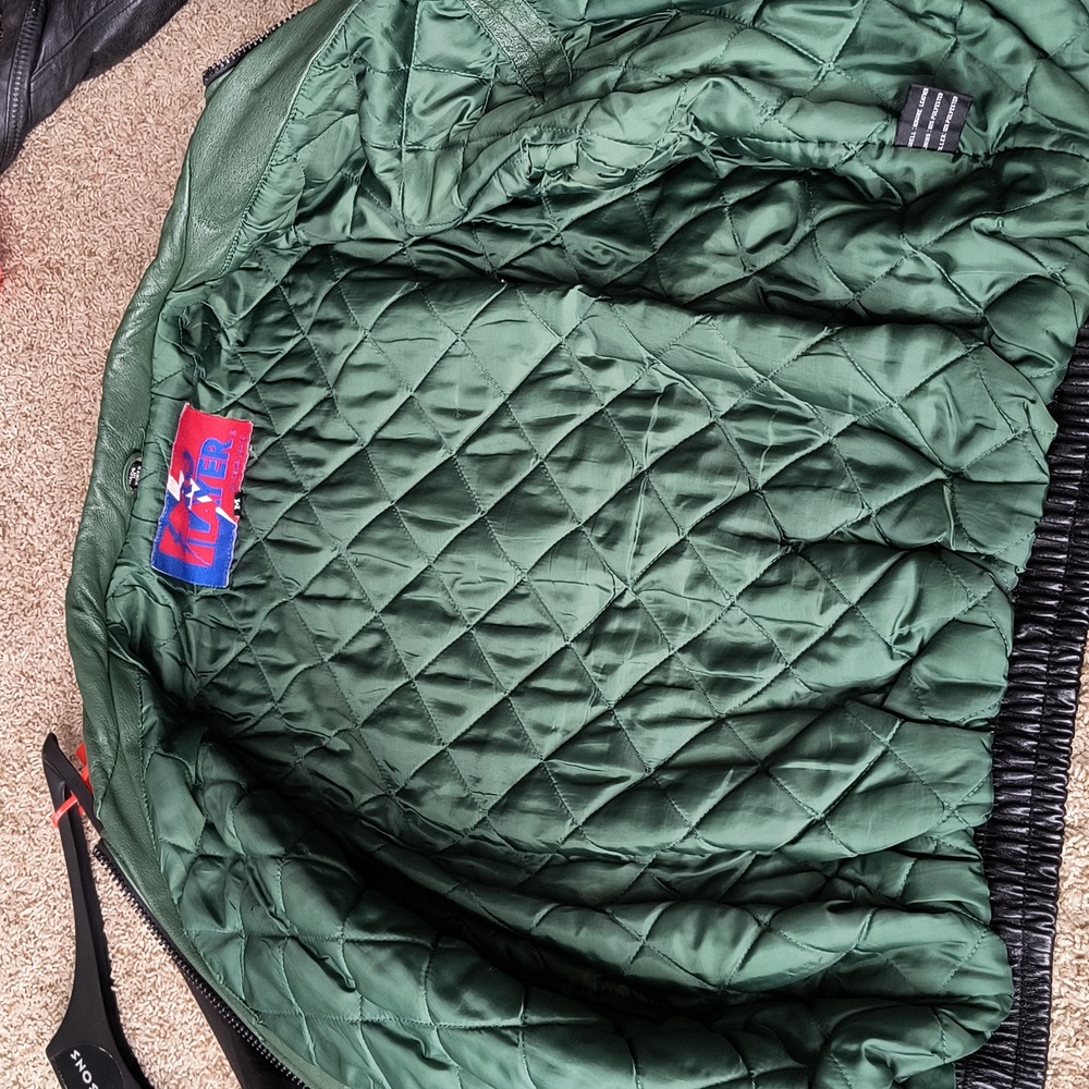 VTG Leather Packer Jacket M - Picture 14 of 16